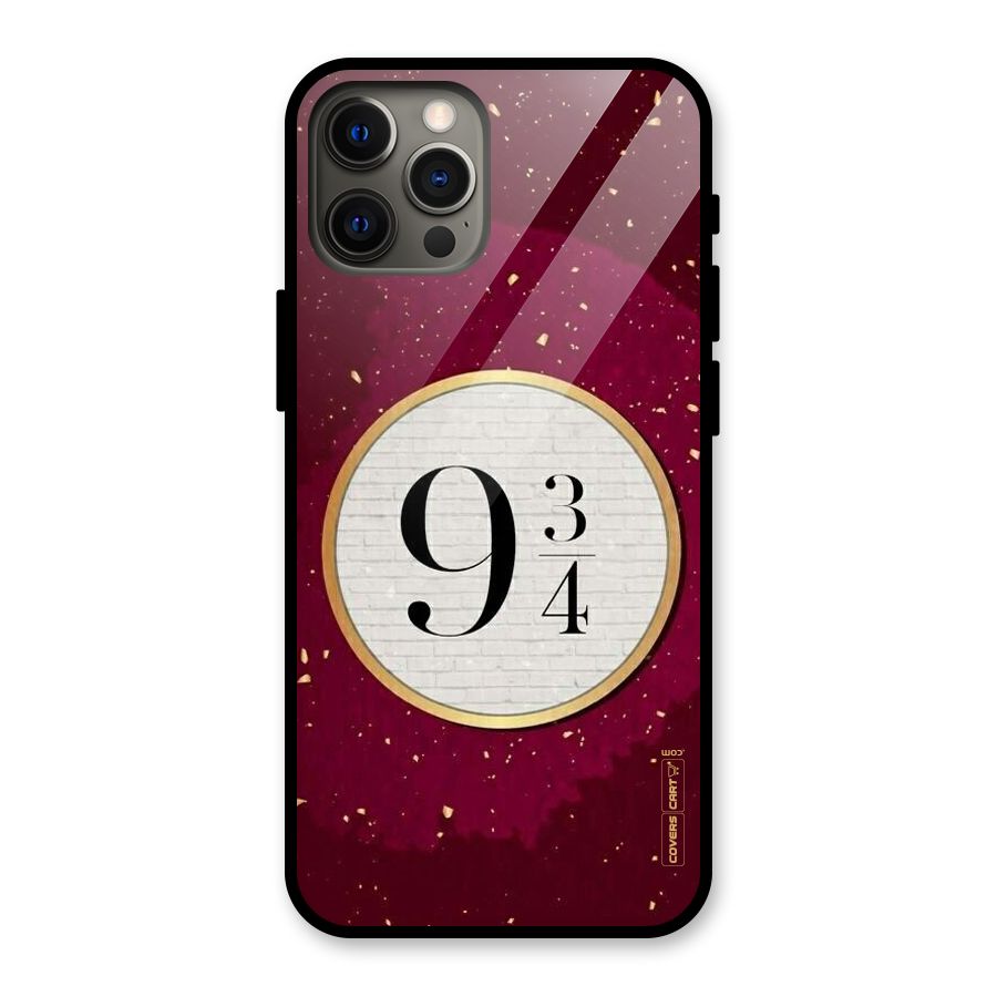 Magic Number Glass Back Case for iPhone 12 Pro Max