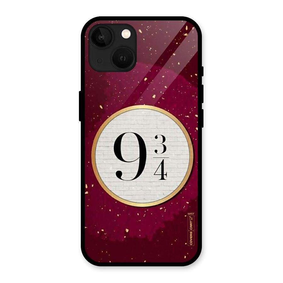 Magic Number Glass Back Case for iPhone 13