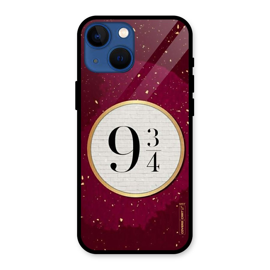 Magic Number Glass Back Case for iPhone 13 Mini