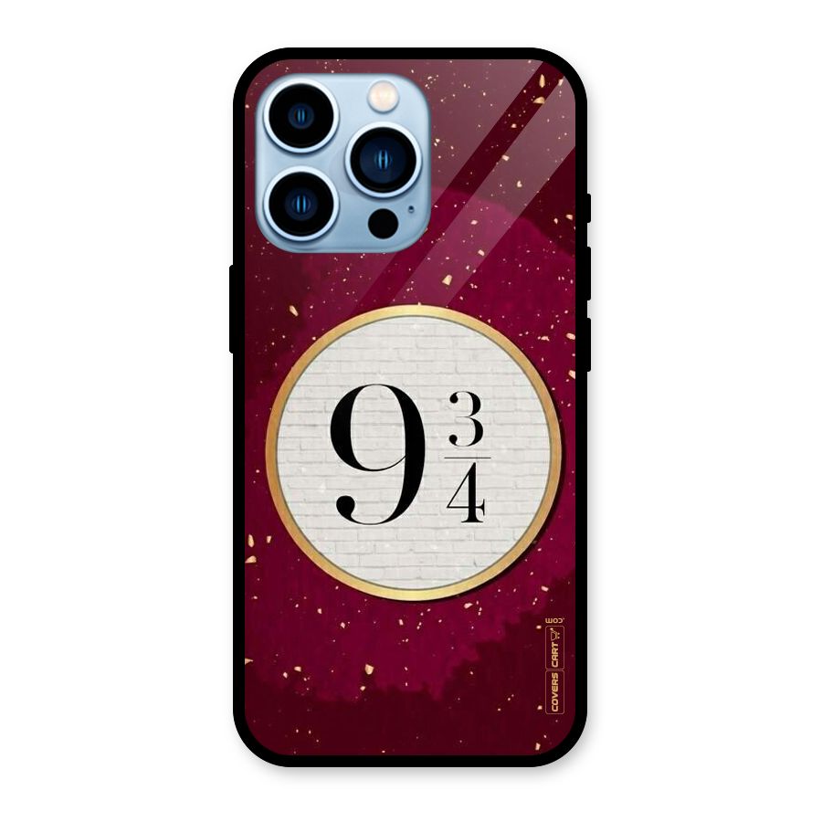 Magic Number Glass Back Case for iPhone 13 Pro