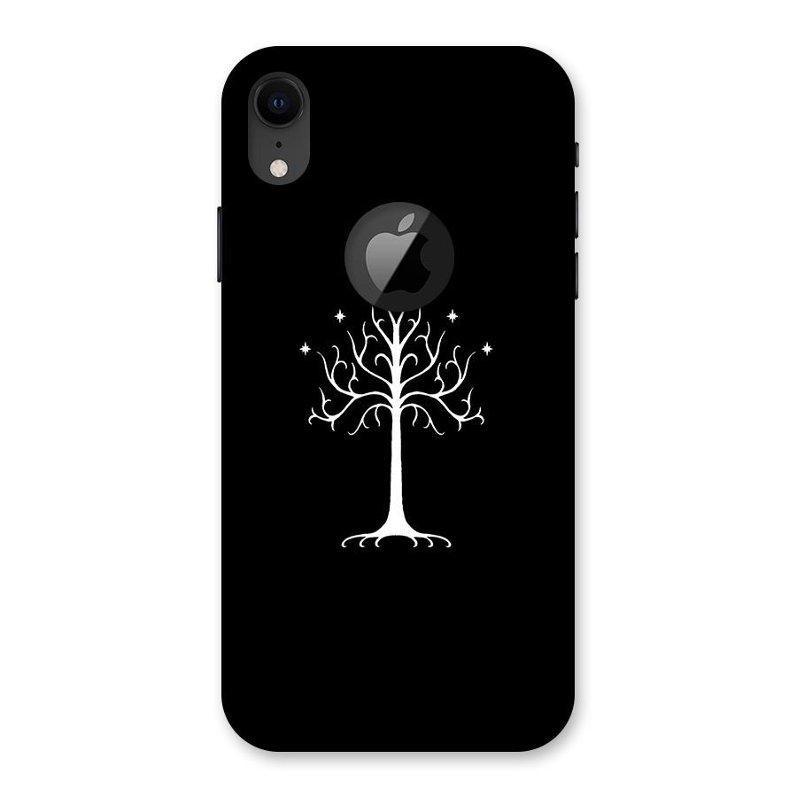 Magic Tree Back Case for iPhone XR Logo Cut