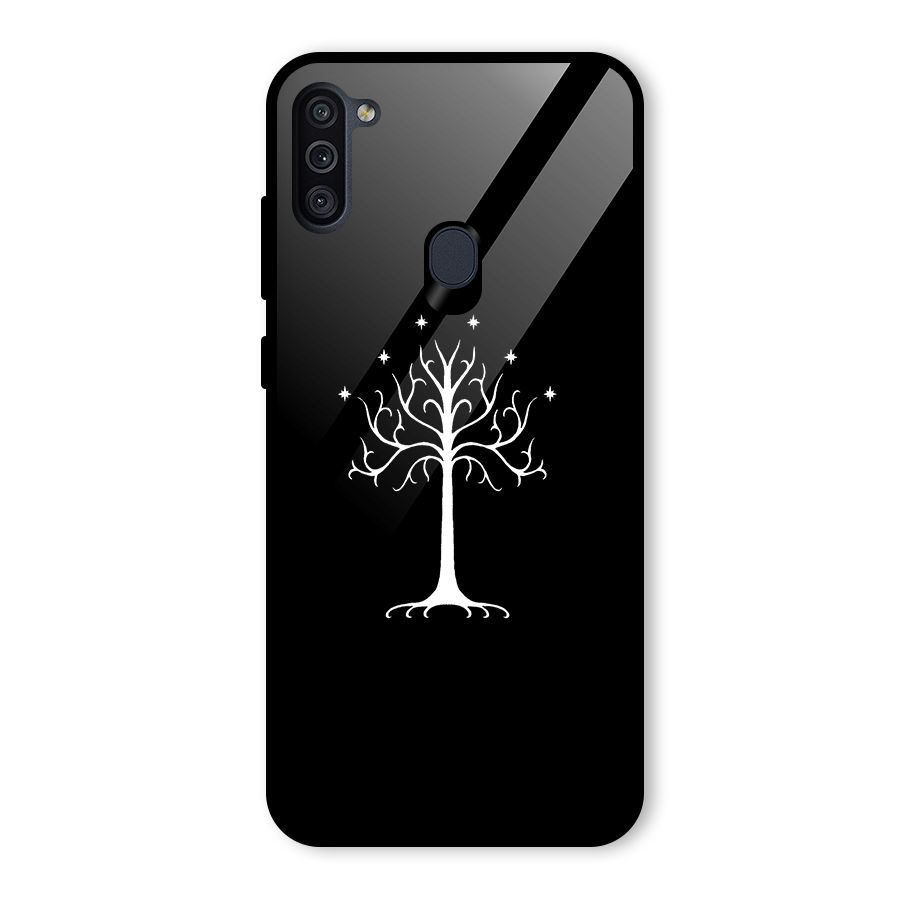 Magic Tree Glass Back Case for Galaxy M11