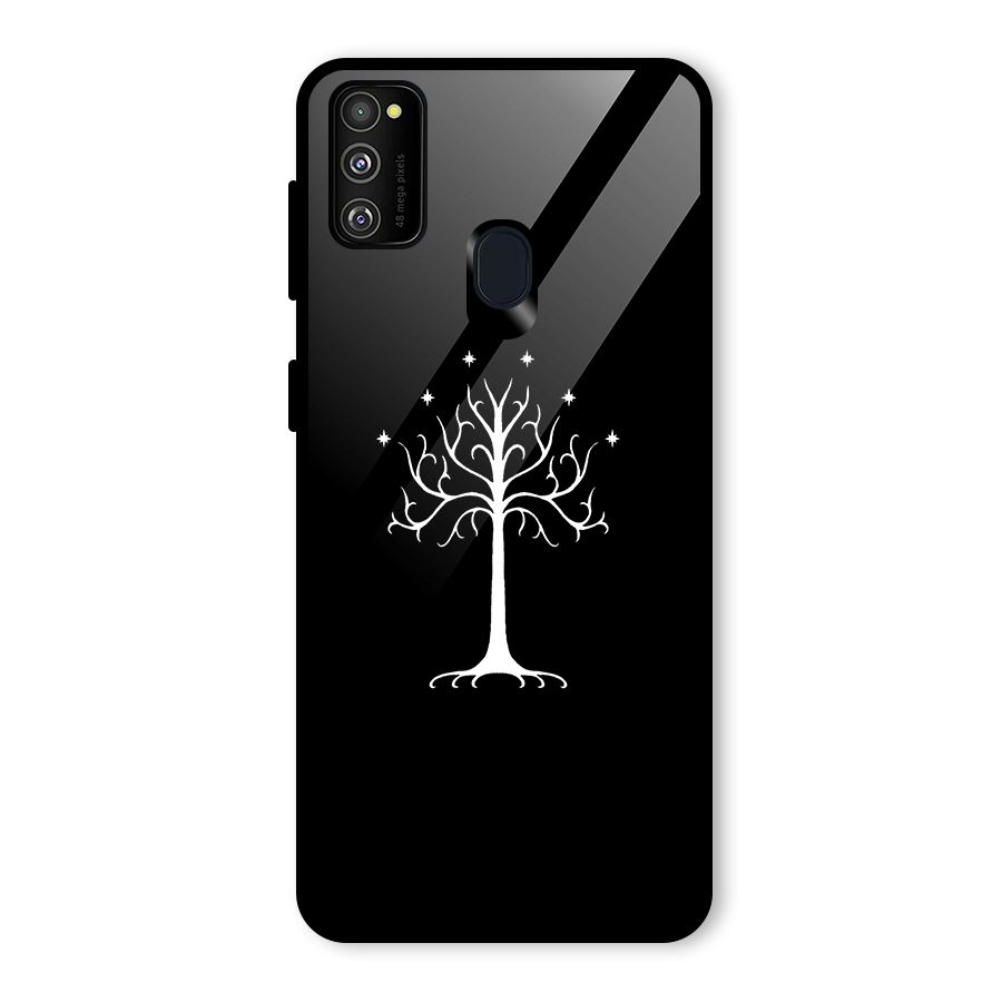 Magic Tree Glass Back Case for Galaxy M30s