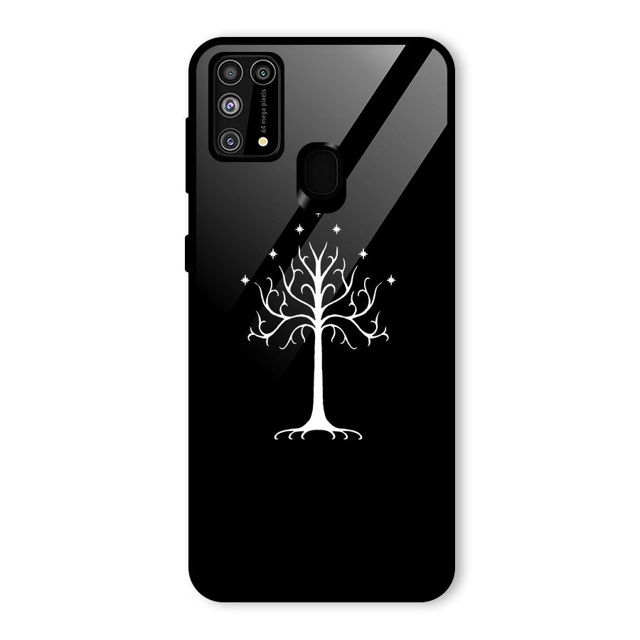 Magic Tree Glass Back Case for Galaxy M31