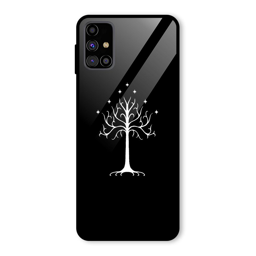 Magic Tree Glass Back Case for Galaxy M31s