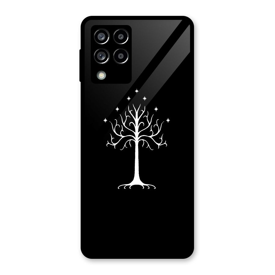 Magic Tree Glass Back Case for Galaxy M53 5G