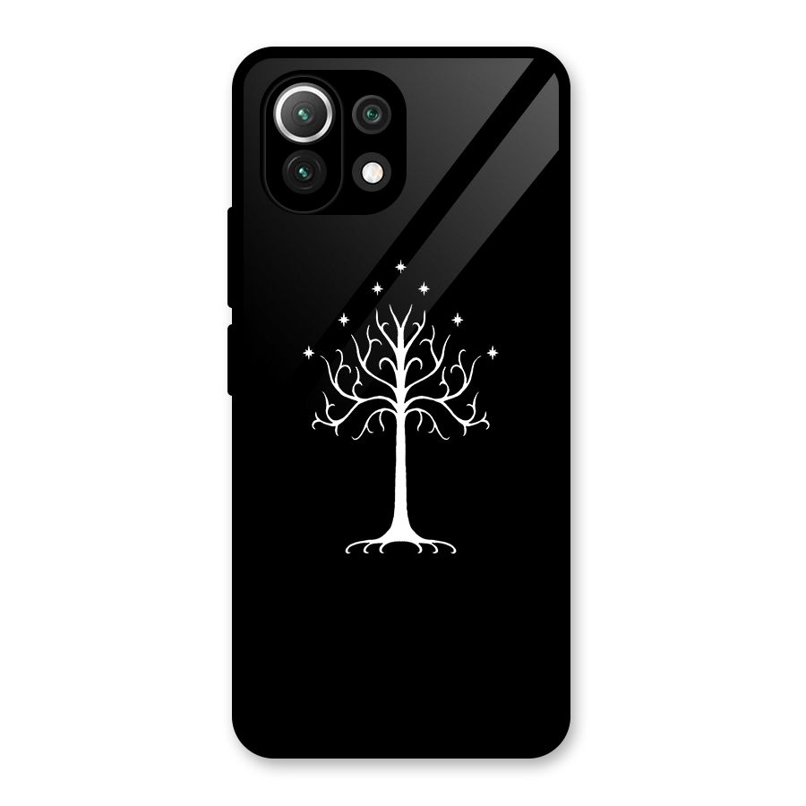 Magic Tree Glass Back Case for Mi 11 Lite NE 5G