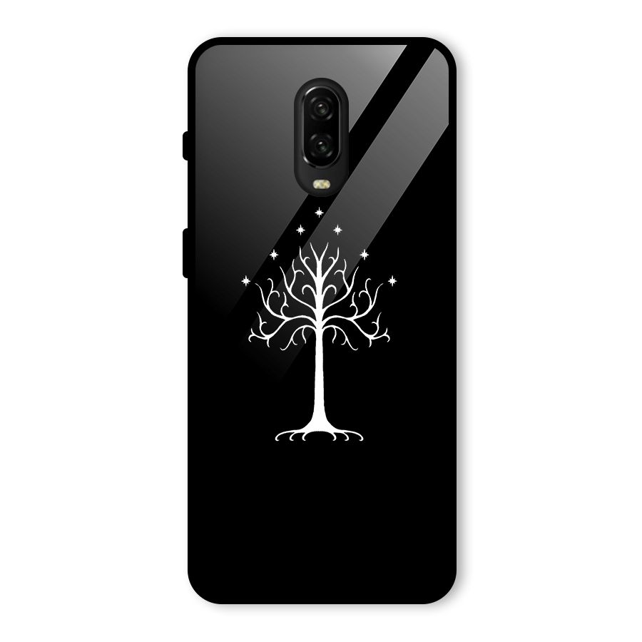 Magic Tree Glass Back Case for OnePlus 6T