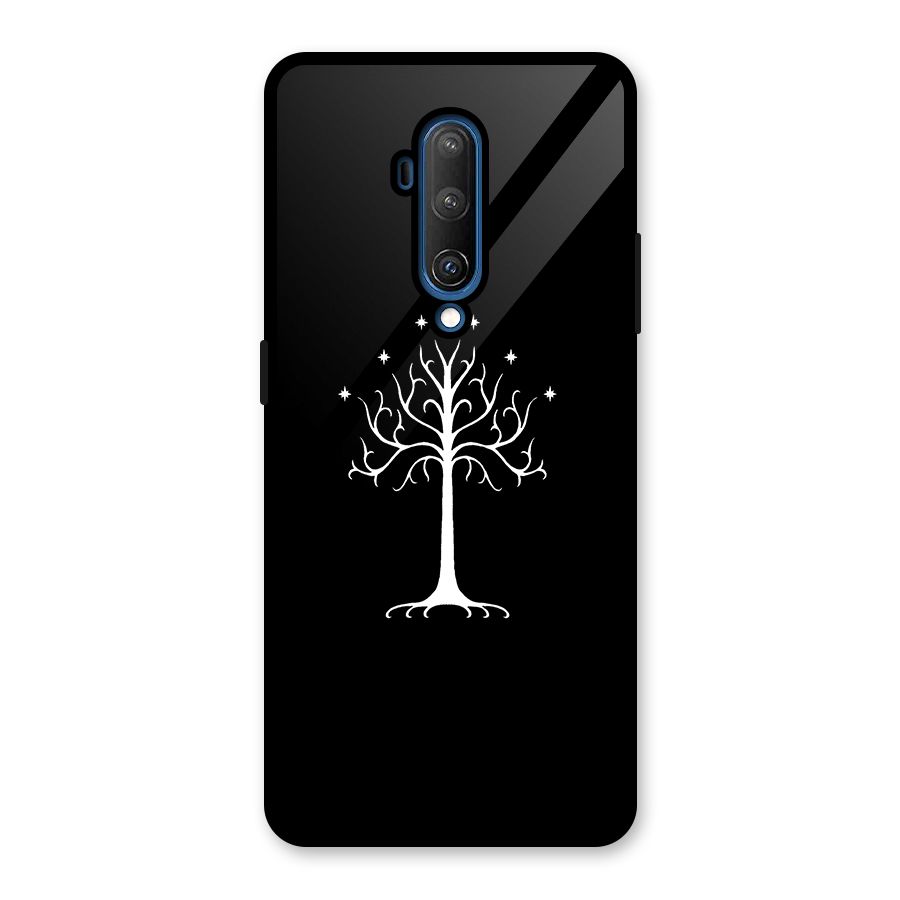 Magic Tree Glass Back Case for OnePlus 7T Pro