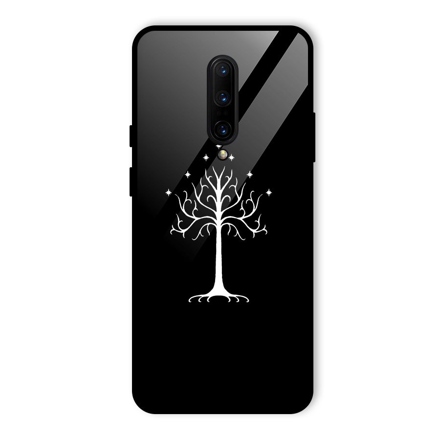 Magic Tree Glass Back Case for OnePlus 7 Pro