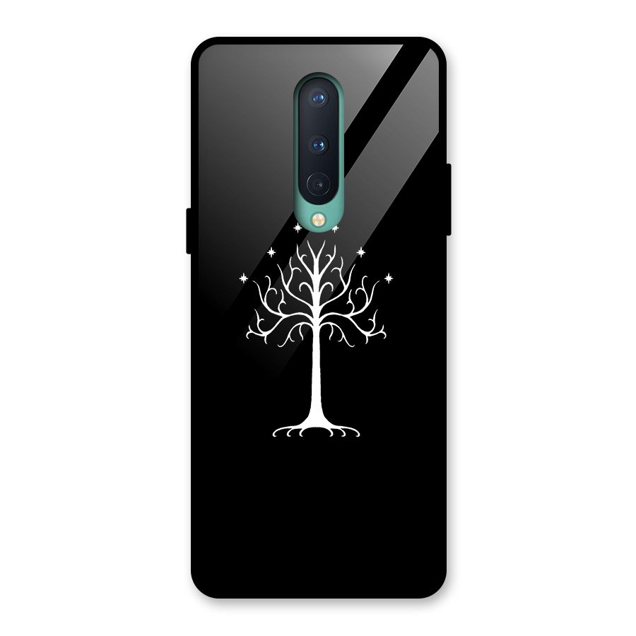 Magic Tree Glass Back Case for OnePlus 8