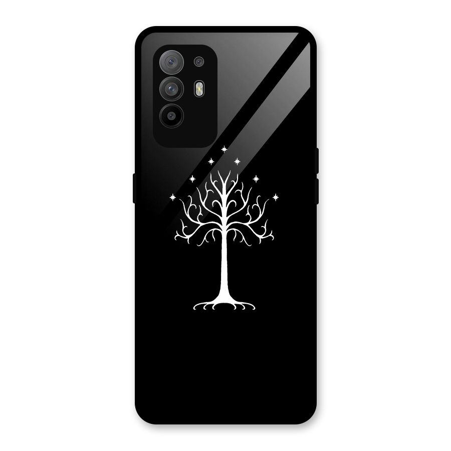Magic Tree Glass Back Case for Oppo F19 Pro Plus 5G