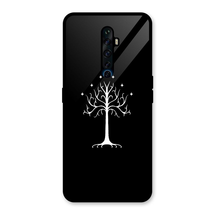 Magic Tree Glass Back Case for Oppo Reno2 F