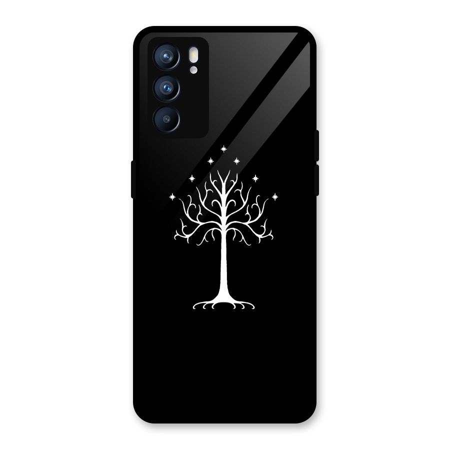 Magic Tree Glass Back Case for Oppo Reno6 5G