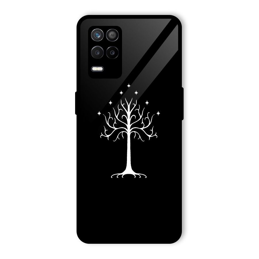 Magic Tree Glass Back Case for Realme 8 5G