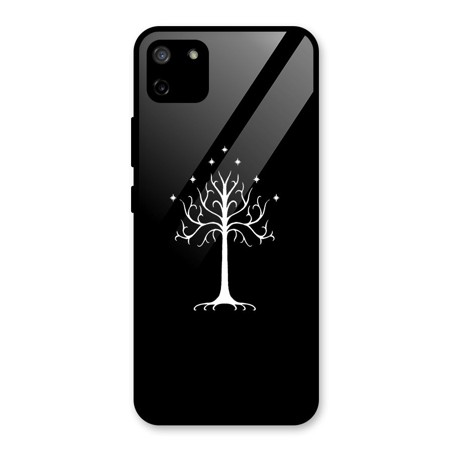 Magic Tree Glass Back Case for Realme C11