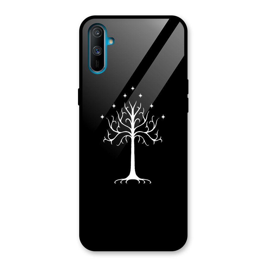 Magic Tree Glass Back Case for Realme C3
