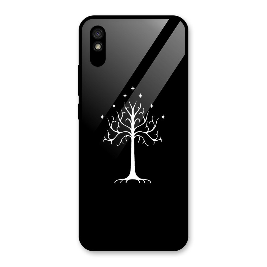 Magic Tree Glass Back Case for Redmi 9A