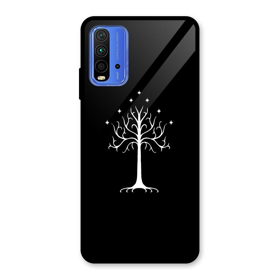 Magic Tree Glass Back Case for Redmi 9 Power