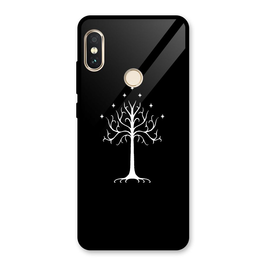 Magic Tree Glass Back Case for Redmi Note 5 Pro