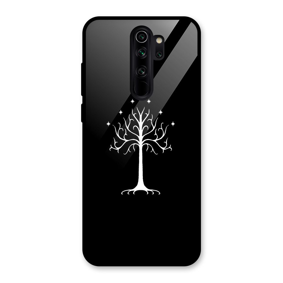 Magic Tree Glass Back Case for Redmi Note 8 Pro