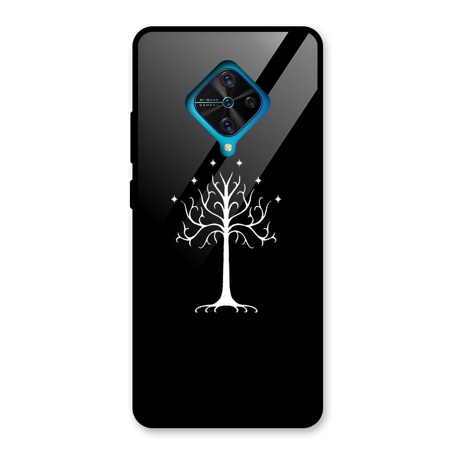 Magic Tree Glass Back Case for Vivo S1 Pro