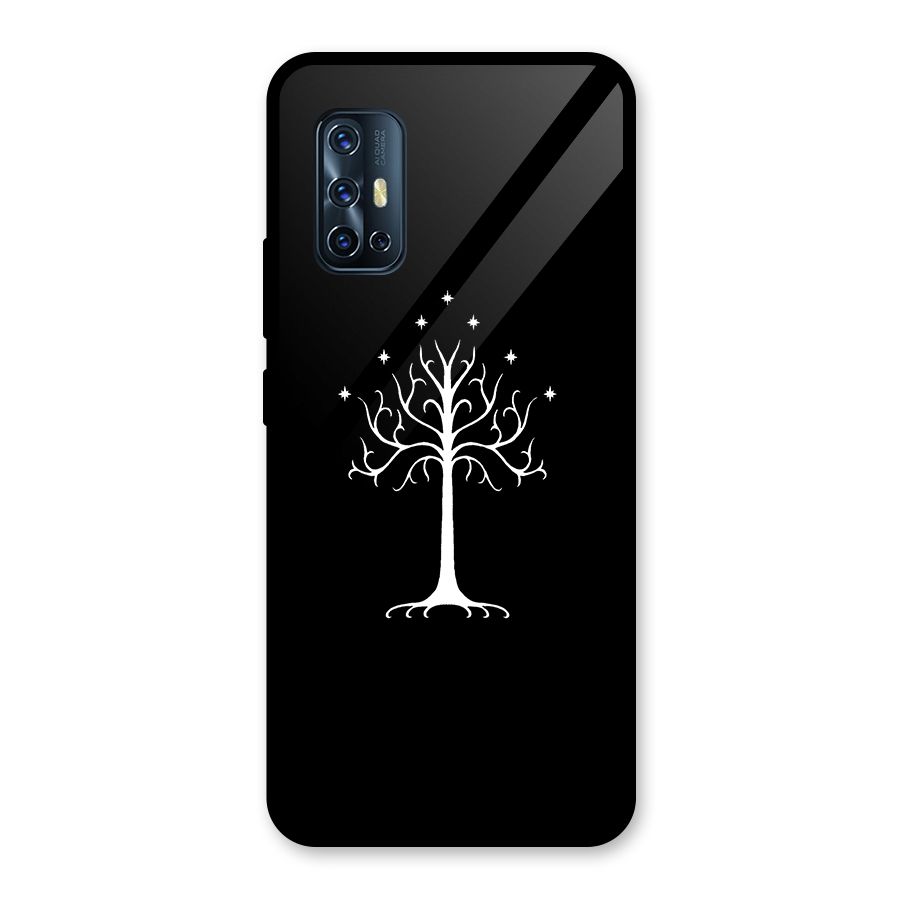 Magic Tree Glass Back Case for Vivo V17