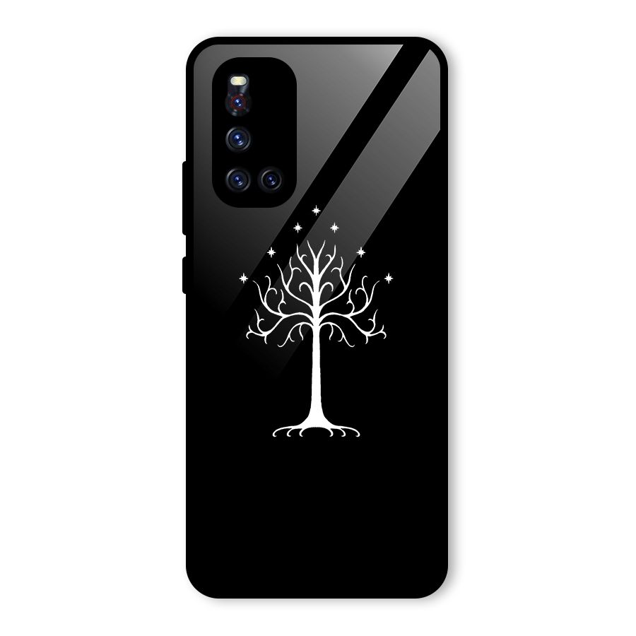 Magic Tree Glass Back Case for Vivo V19