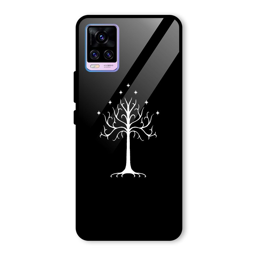 Magic Tree Glass Back Case for Vivo V20 Pro