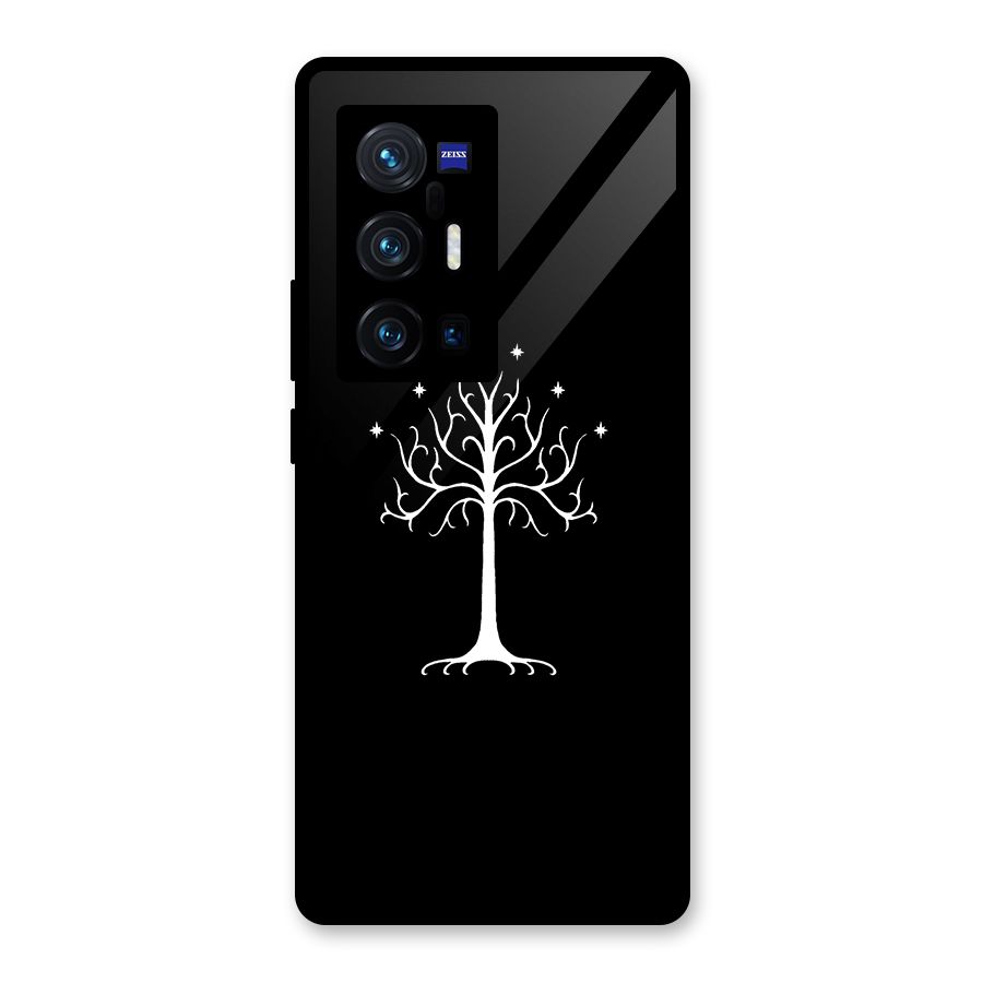 Magic Tree Glass Back Case for Vivo X70 Pro Plus