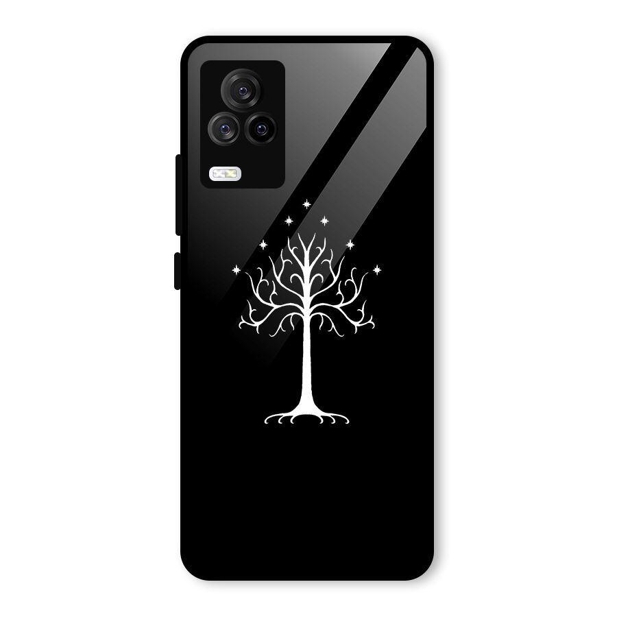 Magic Tree Glass Back Case for Vivo iQOO 7 Legend 5G