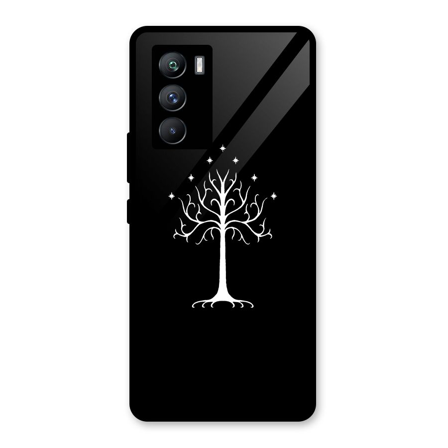 Magic Tree Glass Back Case for Vivo iQOO 9 SE