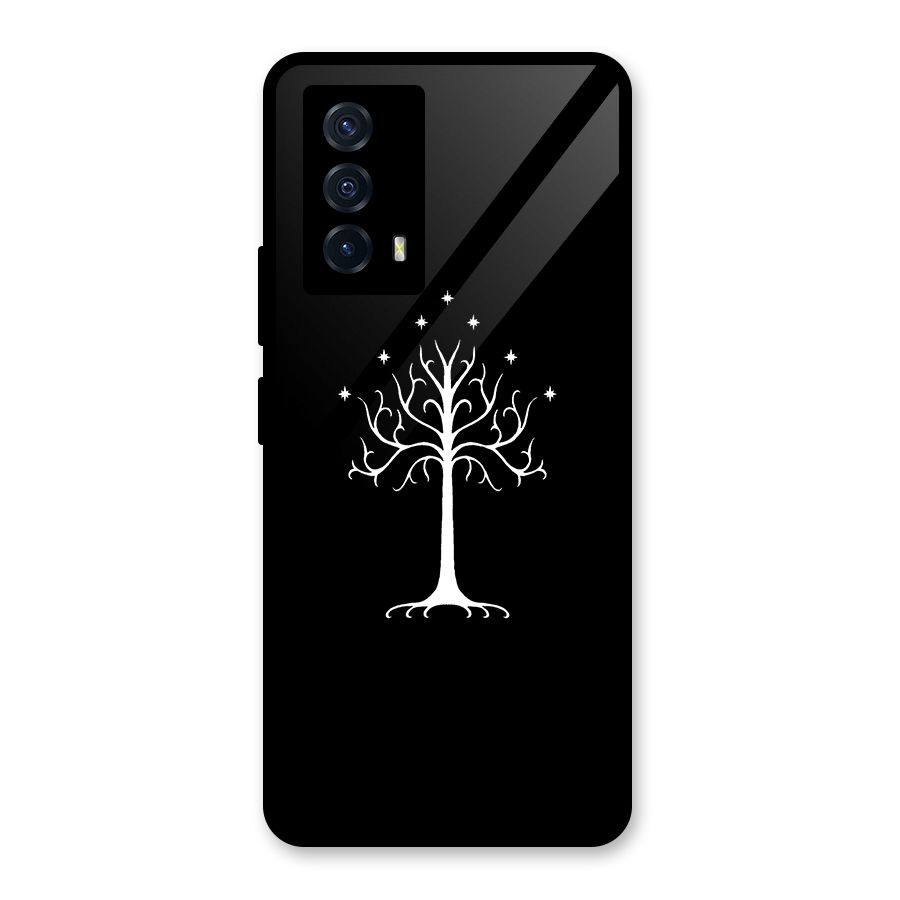 Magic Tree Glass Back Case for Vivo iQOO Z5