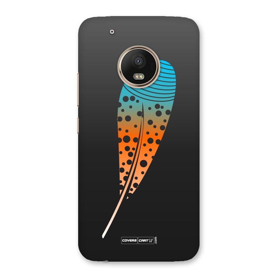 Magical Feather Back Case for Moto G5 Plus