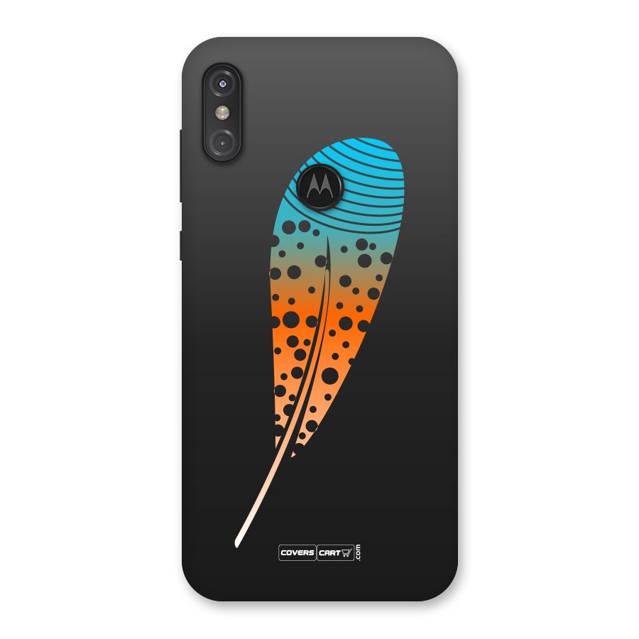 Magical Feather Back Case for Motorola One Power