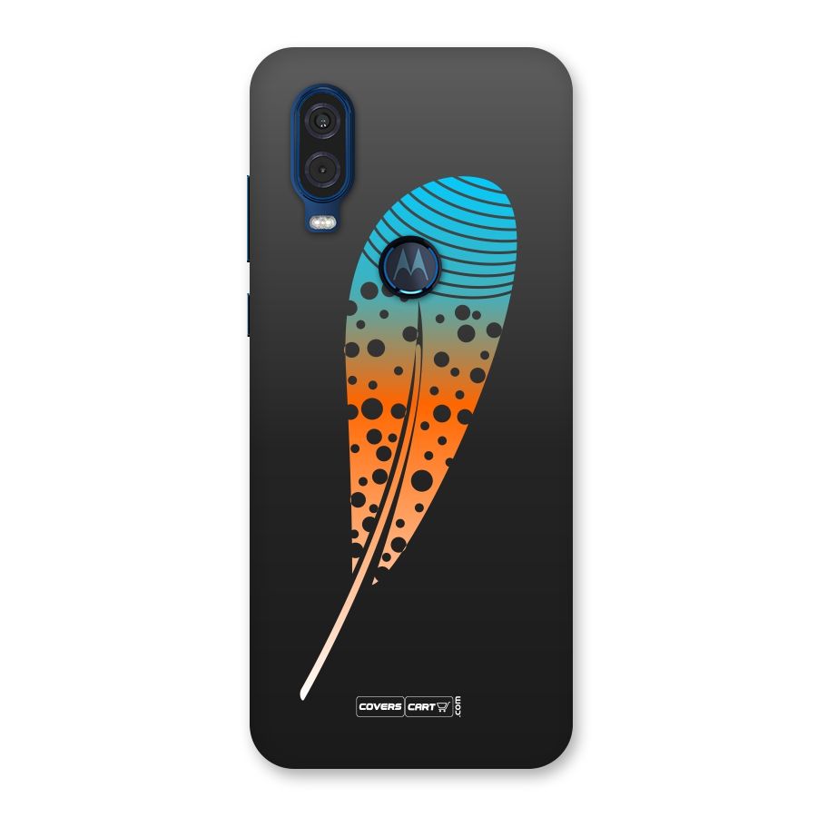 Magical Feather Back Case for Motorola One Vision