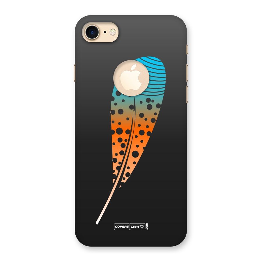 Magical Feather Back Case for iPhone 7 Logo Cut