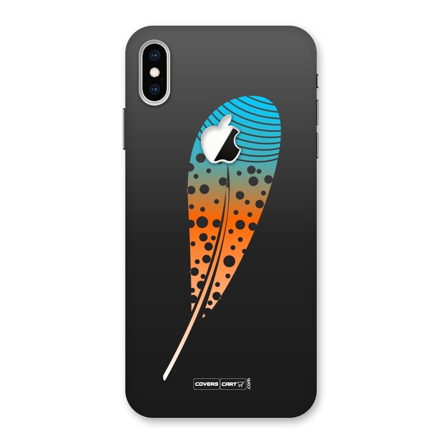 Magical Feather Back Case for iPhone XS Max Apple Cut