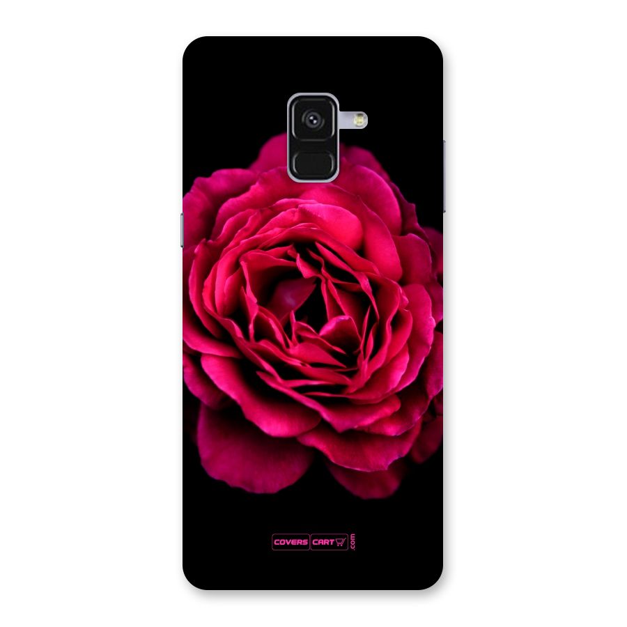 Magical Rose Back Case for Galaxy A8 Plus