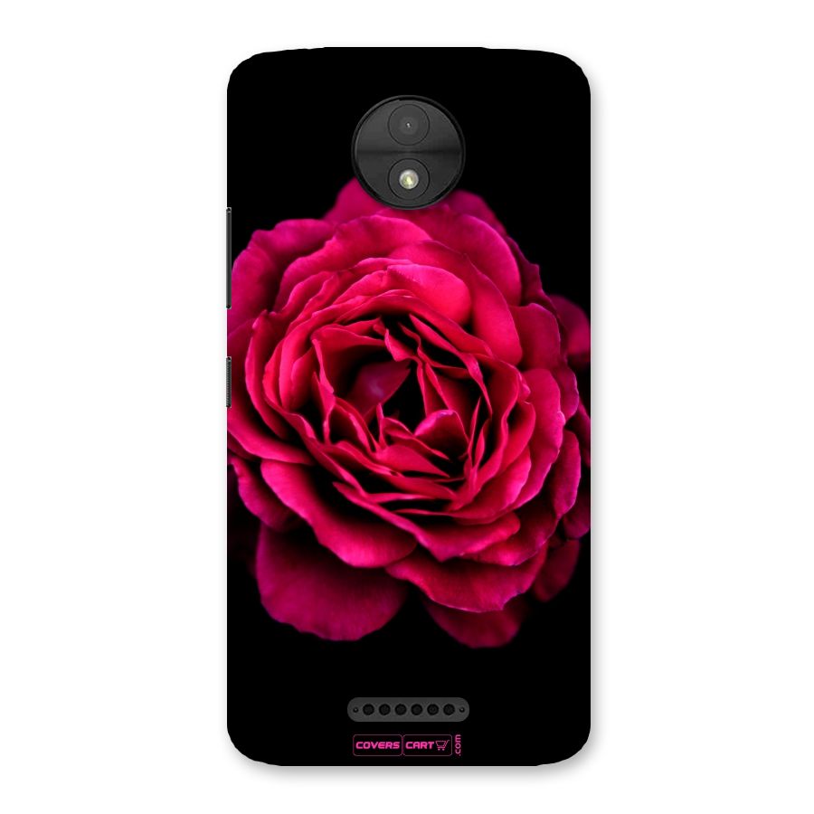 Magical Rose Back Case for Moto C