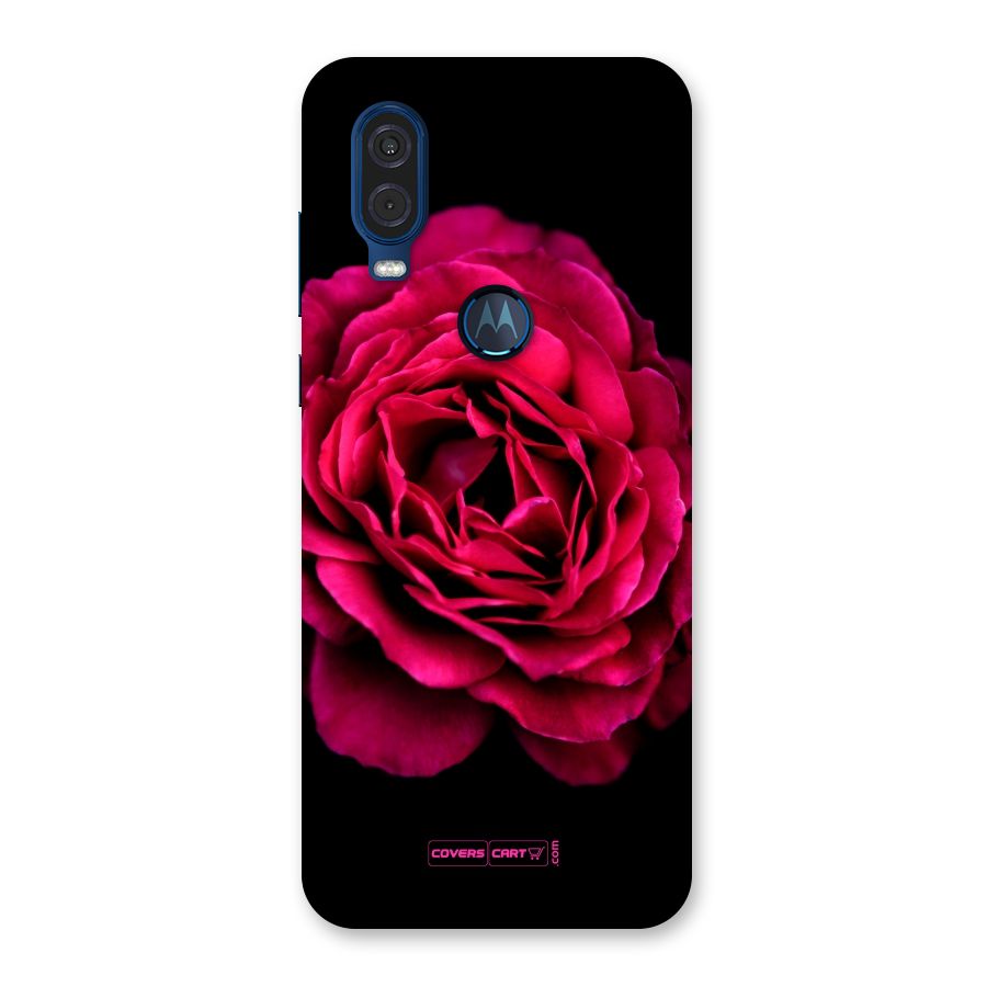 Magical Rose Back Case for Motorola One Vision