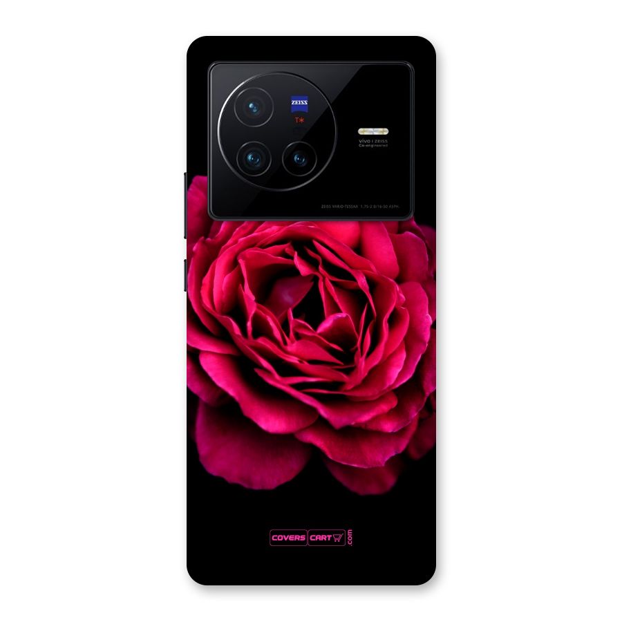 Magical Rose Back Case for Vivo X80