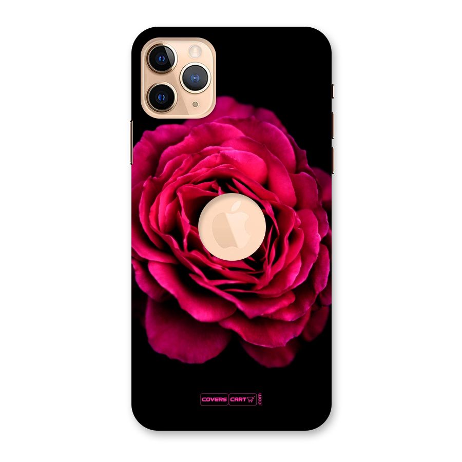 Magical Rose Back Case for iPhone 11 Pro Max Logo Cut