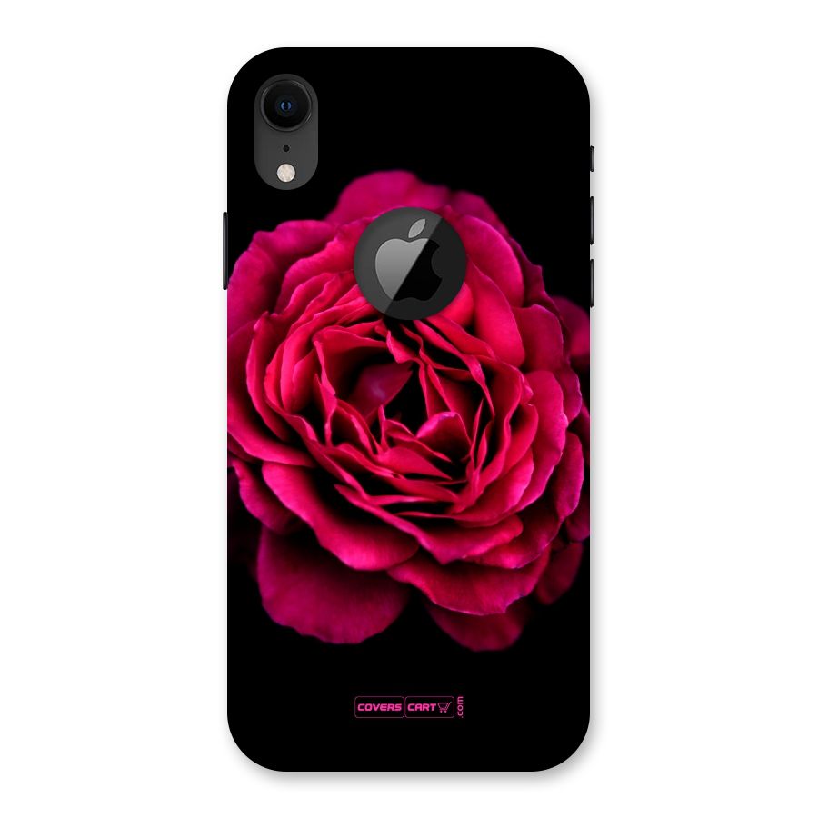 Magical Rose Back Case for iPhone XR Logo Cut