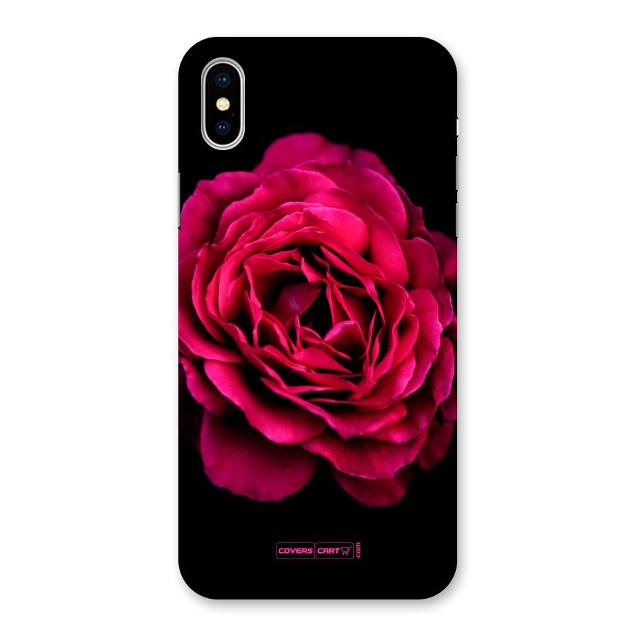 Magical Rose Back Case for iPhone XS
