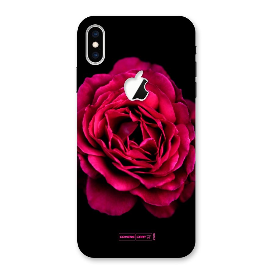 Magical Rose Back Case for iPhone XS Max Apple Cut