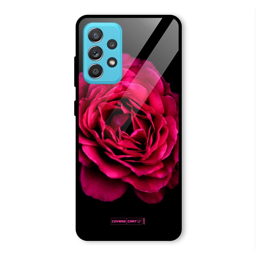 Magical Rose Glass Back Case for Galaxy A52