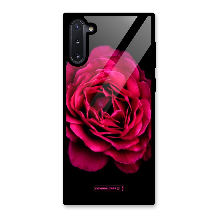 Magical Rose Glass Back Case for Galaxy Note 10