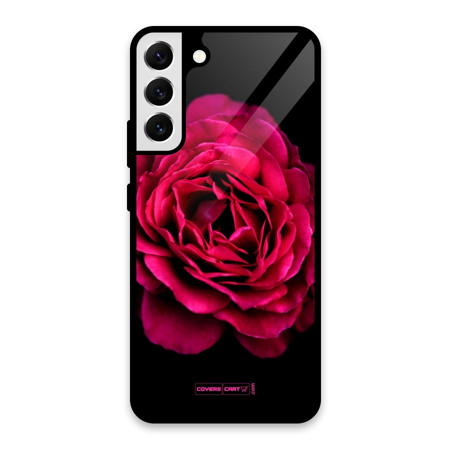 Magical Rose Glass Back Case for Galaxy S22 Plus 5G