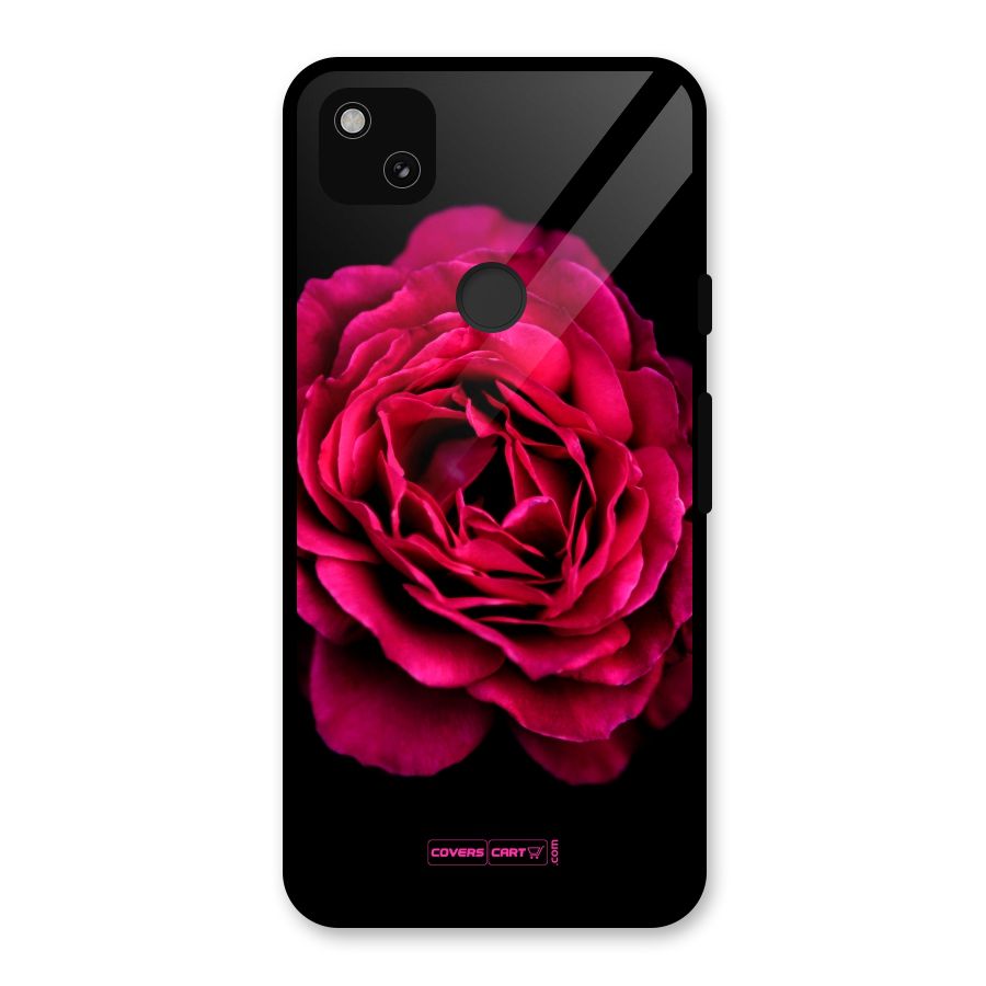 Magical Rose Glass Back Case for Google Pixel 4a